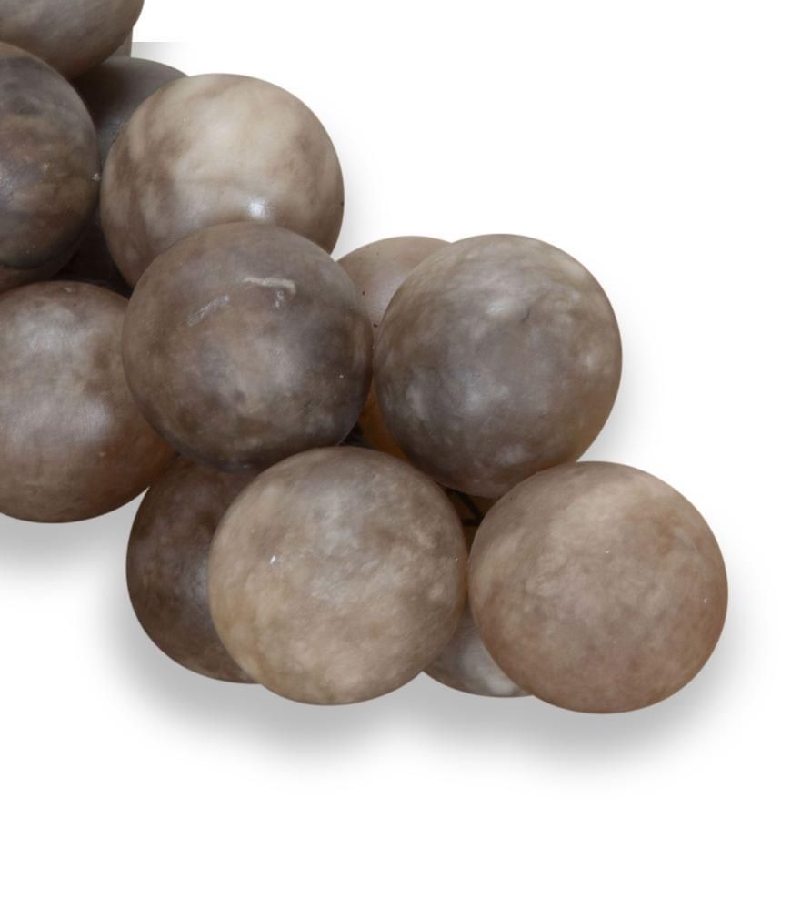 19th Century Italian Alabaster And Marble Grapes Reserved photo furniture