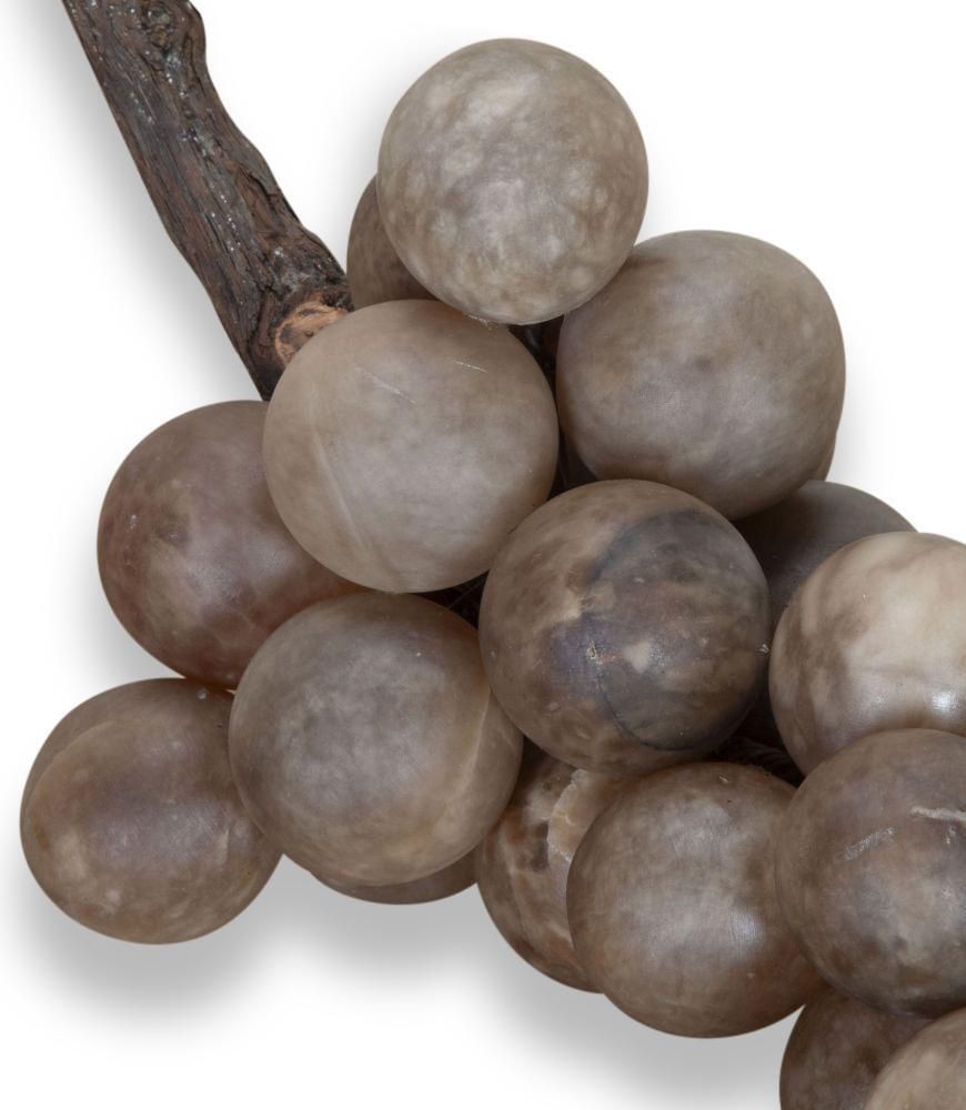 19th Century Italian Alabaster And Marble Grapes Reserved photo for sale