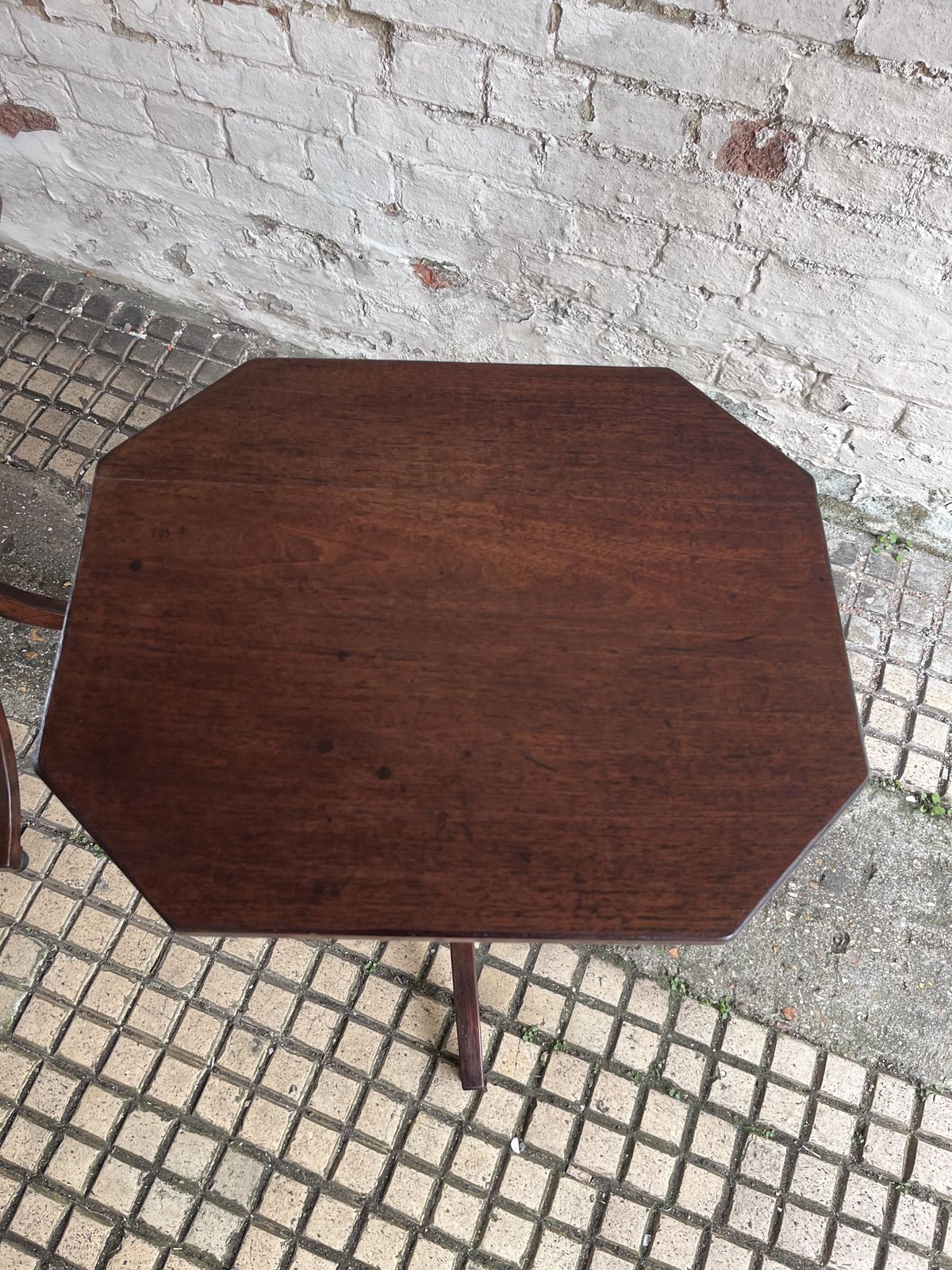 Elegant Matching Pair Of Regency Mahogany Side Tables photo Furniture