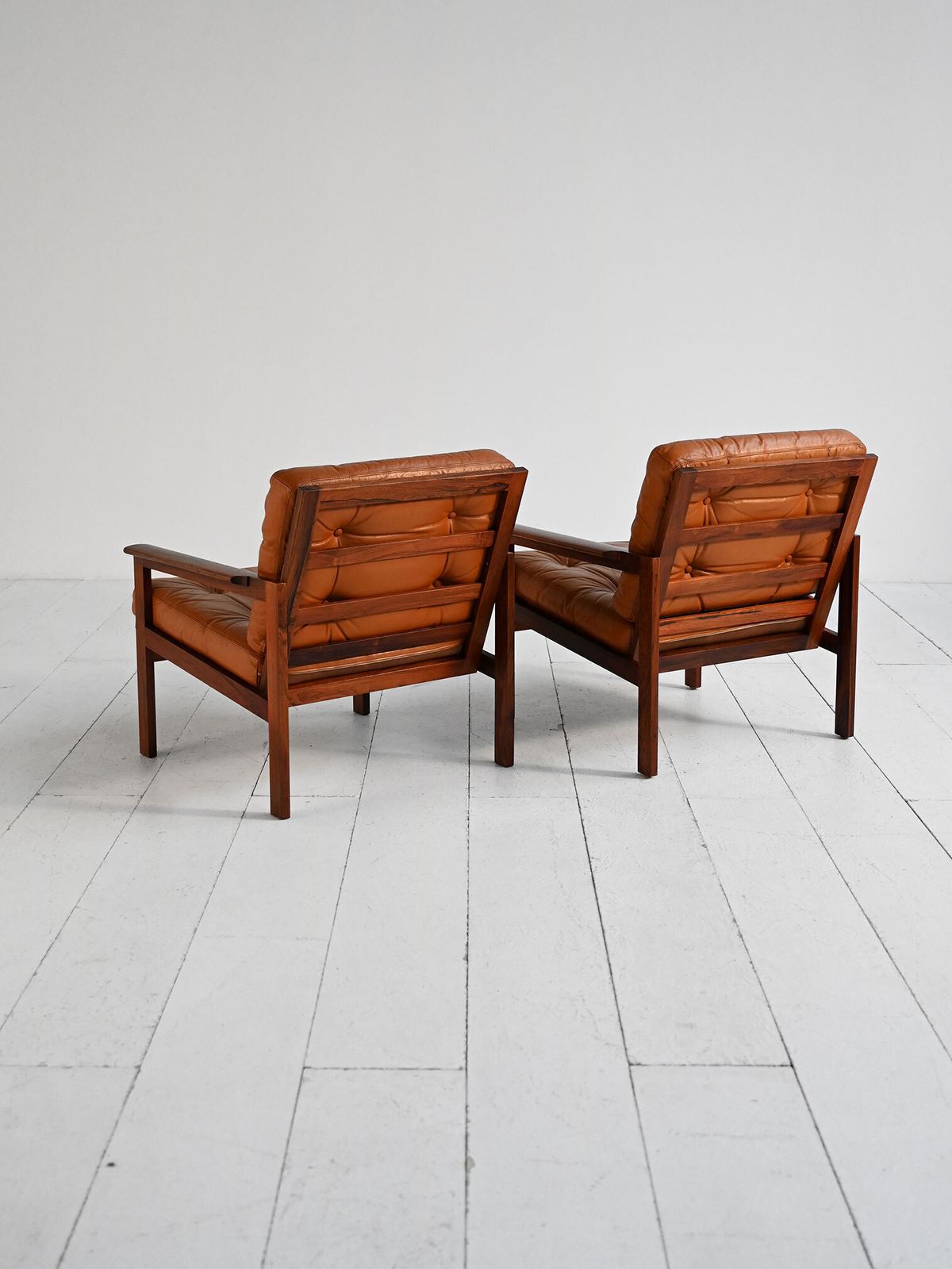 Illum Wikkelsø “Capella” Armchairs, Denmark, 1960s photo 3820.0
