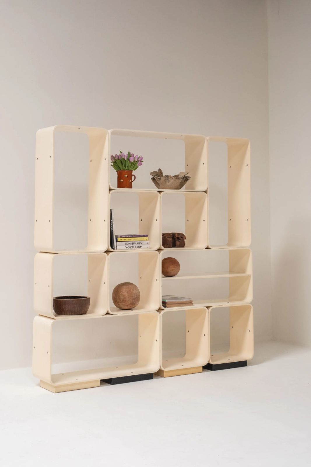 Modular Bookcase / Room Divider By Carlo De Carli For Fiarm, Italy, 1970s photo Home Decor