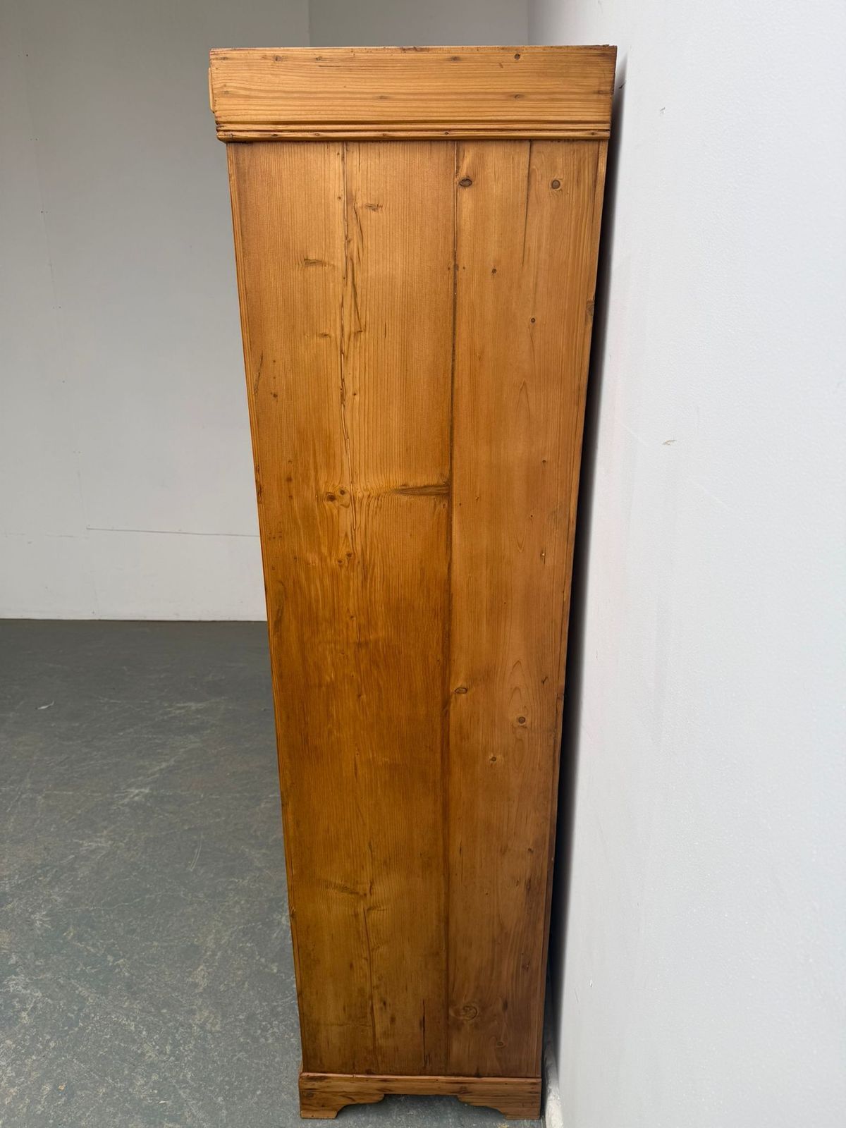 A Lovely Waxed Genuine Hungarian Victorian 1 Piece Hall/Child's Wardrobe photo Furniture