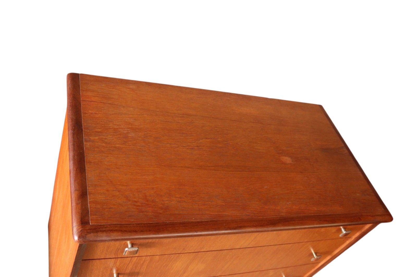 Mid Century Homeworthy Teak Chest Of Drawers 4 Drawer 1960s photo for sale
