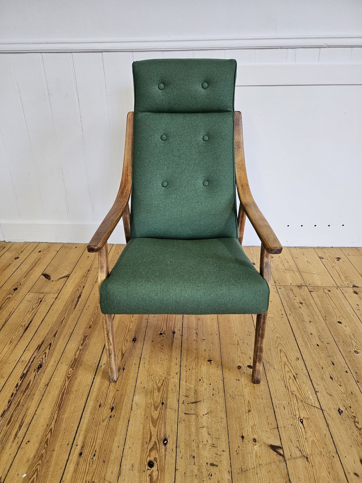 Mid Century Modern Fireside Chair photo for sale