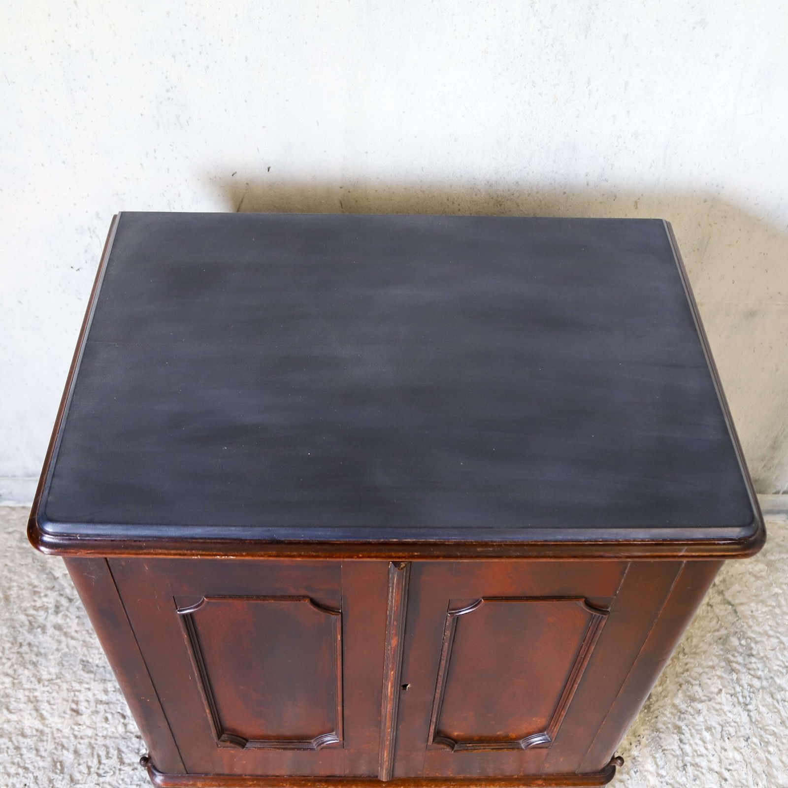 English Works Office Cupboard C.1880 With Drawers, Cupboard Storage & Hidden Rear Door photo buy