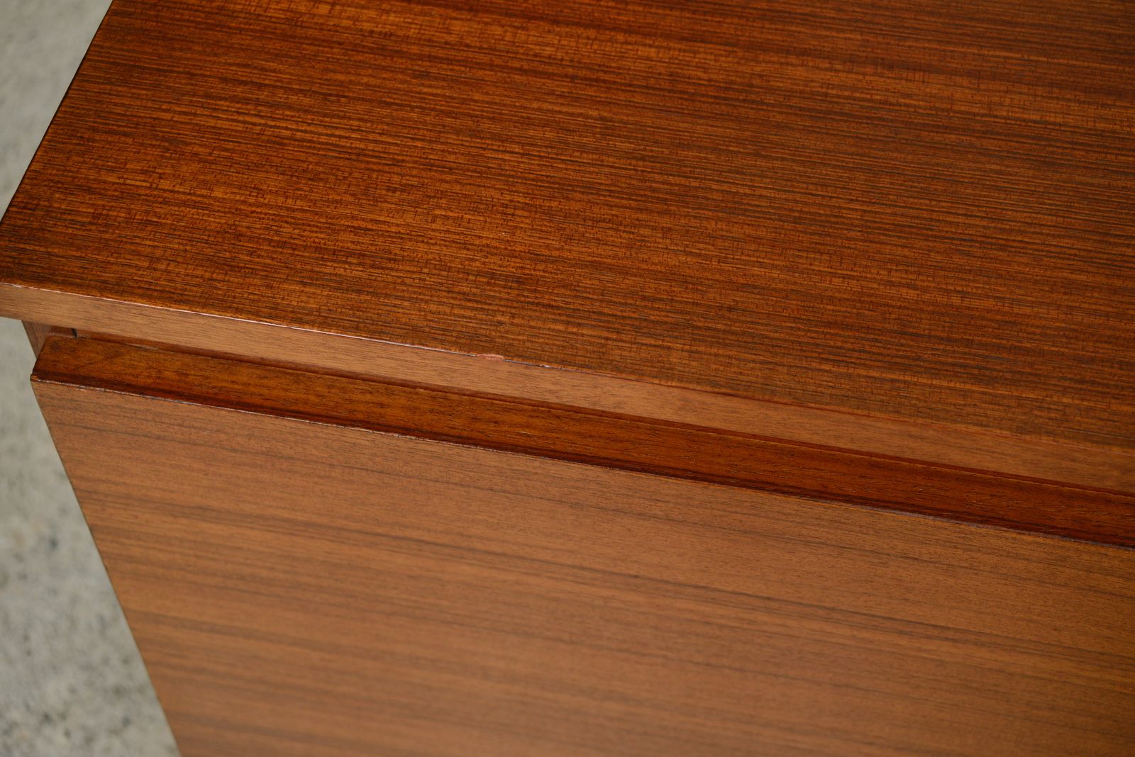 Furniture Mid Century Blanket Box  Teak Veneer By Meredew photo