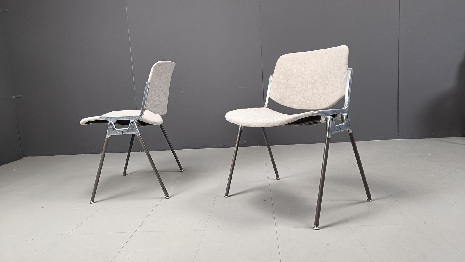Vintage Dsc 106 Side Chairs By Giancarlo Piretti For Castelli, Set Of 6 photo vinterior