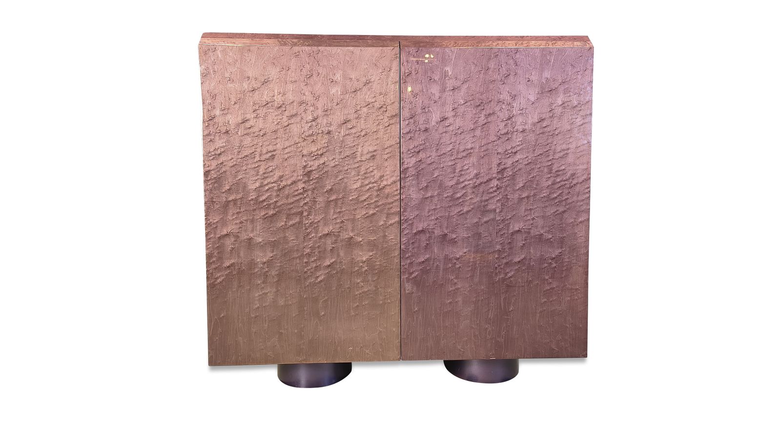 photo furniture Burl Bar Cabinet By Giovanni Offredi For Saporiti, 1970s