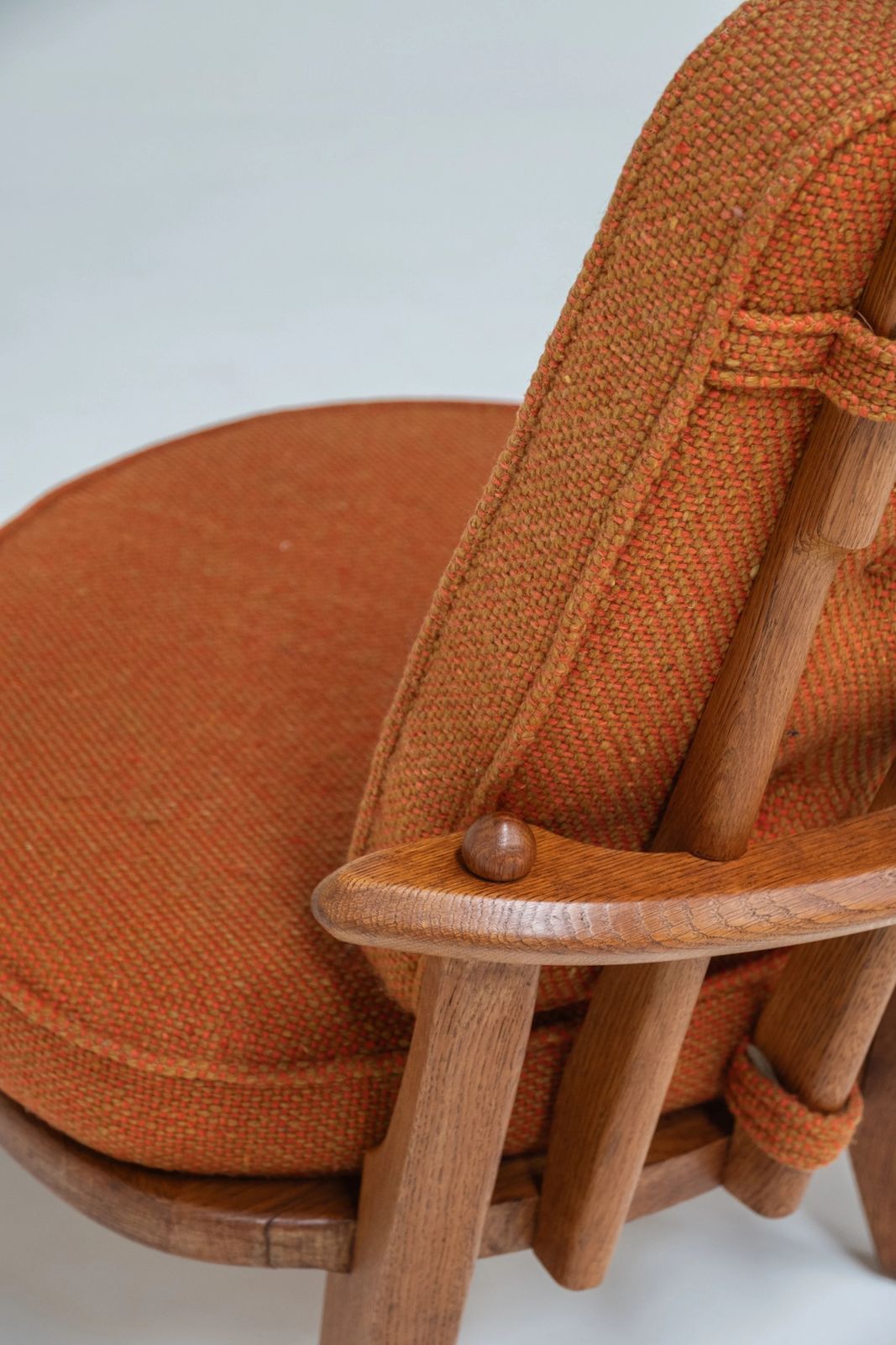 Lounge Chair By Guillerme Et Chambron photo vintage