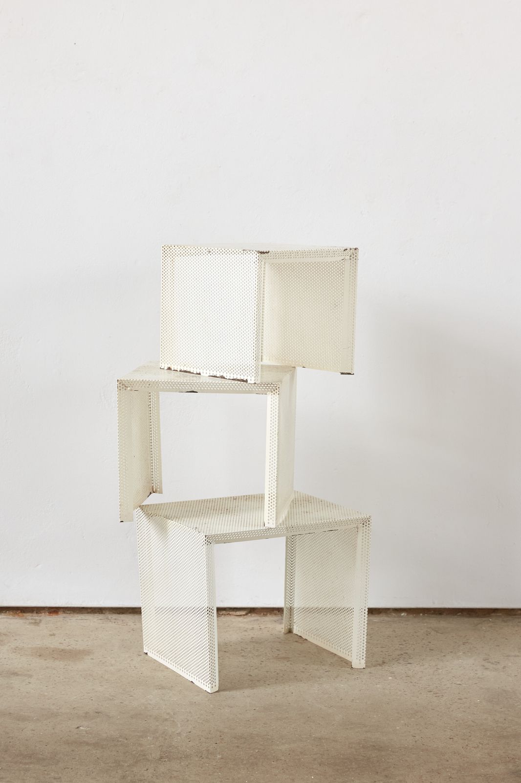 A Set Of 3 Nesting Tables From The Netherlands C1960 photo furniture