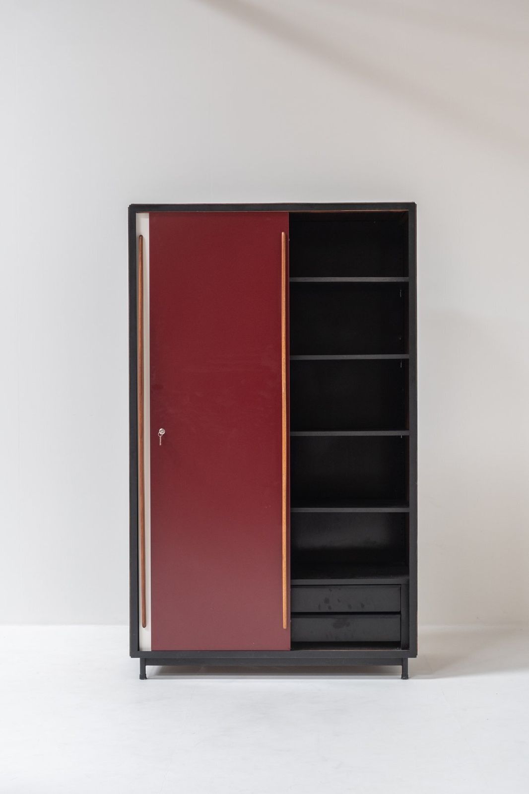 Large Cabinet By Willy Van Der Meeren For Tubax 1952 photo furniture