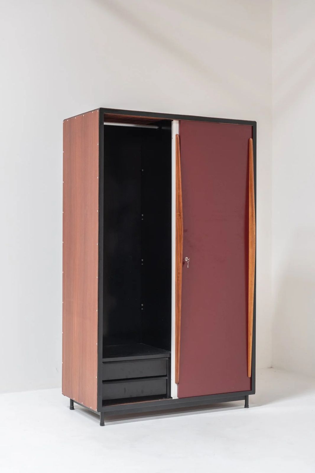 Large Cabinet By Willy Van Der Meeren For Tubax 1952 photo Furniture