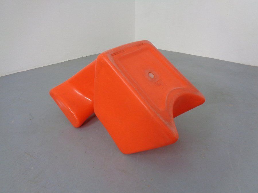 photo vintage Zocker Plastic Chair By Luigi Colani For Top System Burkhard Lübke, Germany, 1970s