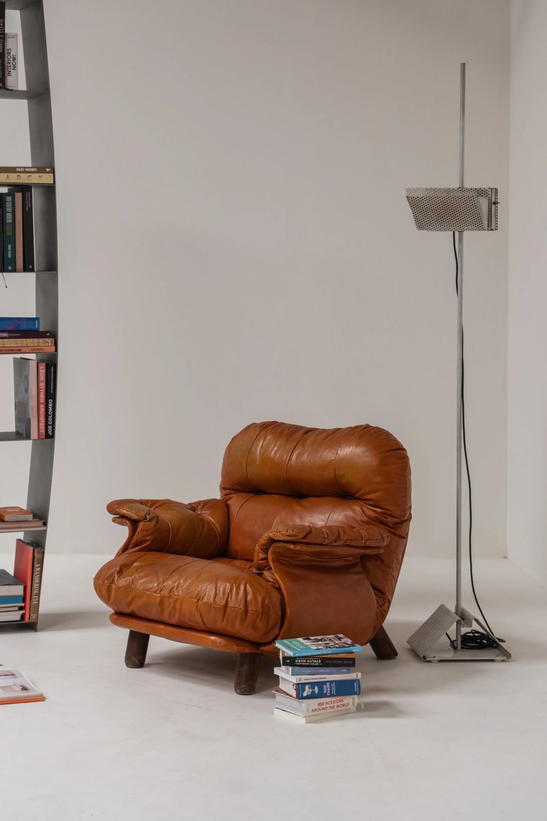 Lounge Chair By E. Cobianchi For Insa Italy 1970 photo for sale