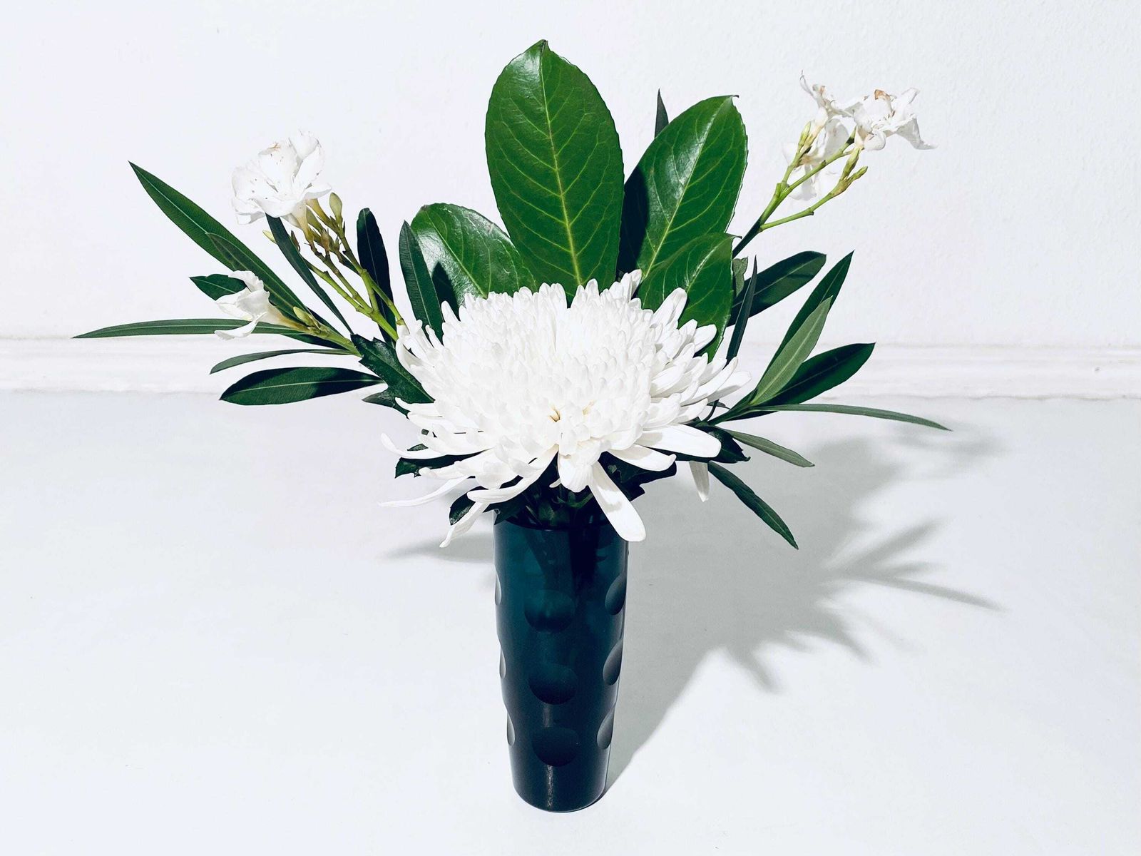 Mid Century Karl Friedrich Cylinder Glass Vase Green / Blue   Vintage Design 1960s photo furniture