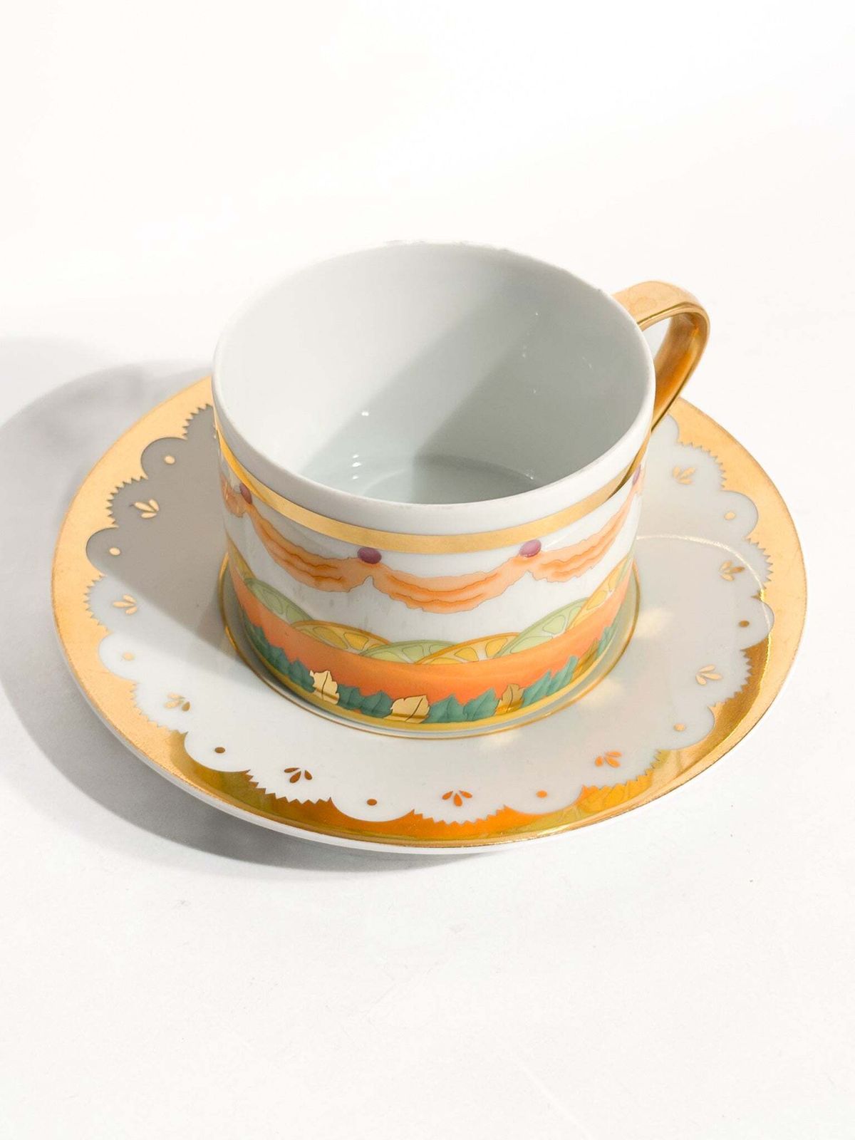 Teacup From The 'Dolci Déco' Collection By Bulgari For Rosenthal, 1990s photo for sale