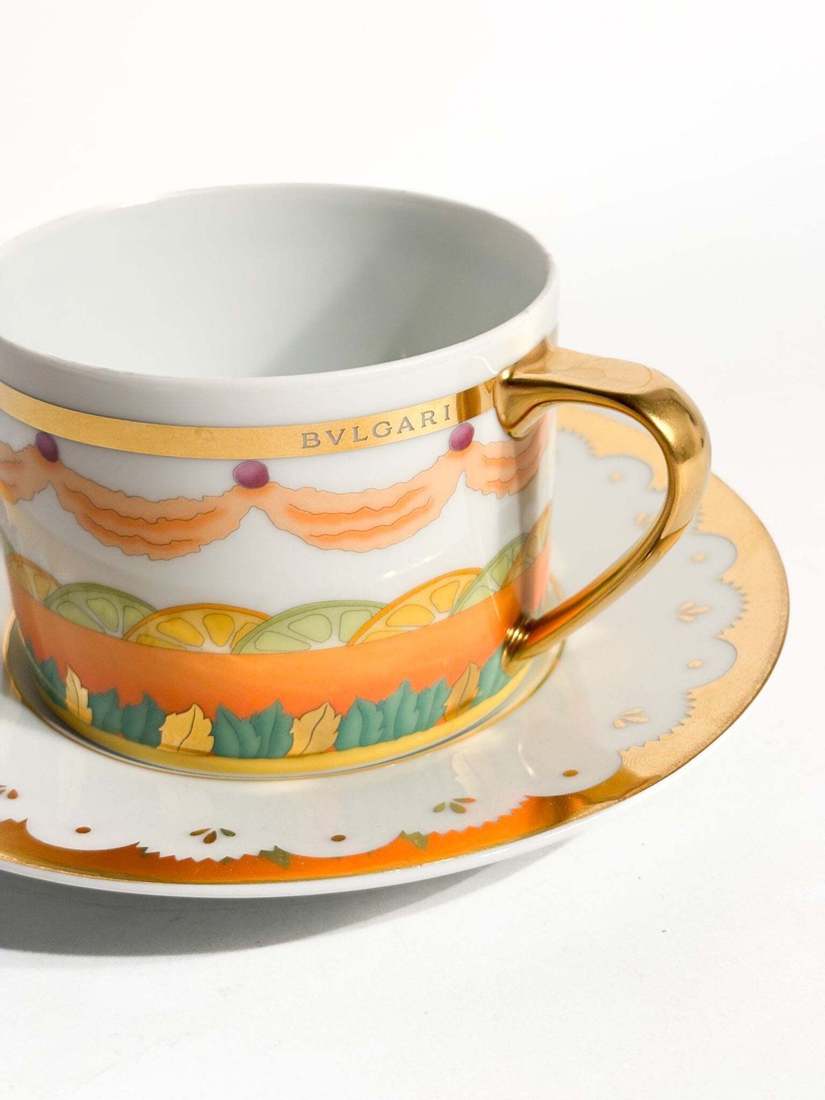 Teacup From The 'Dolci Déco' Collection By Bulgari For Rosenthal, 1990s photo 123.0