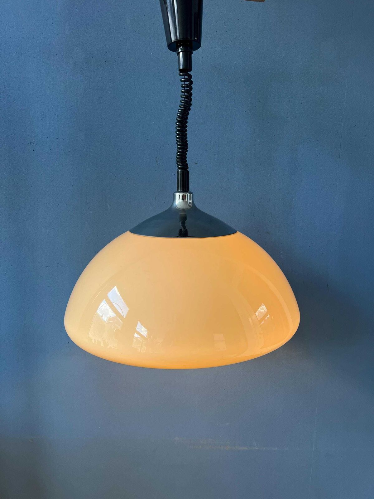 Vintage Space Age Dijkstra Mushroom Hanglamp photo for sale