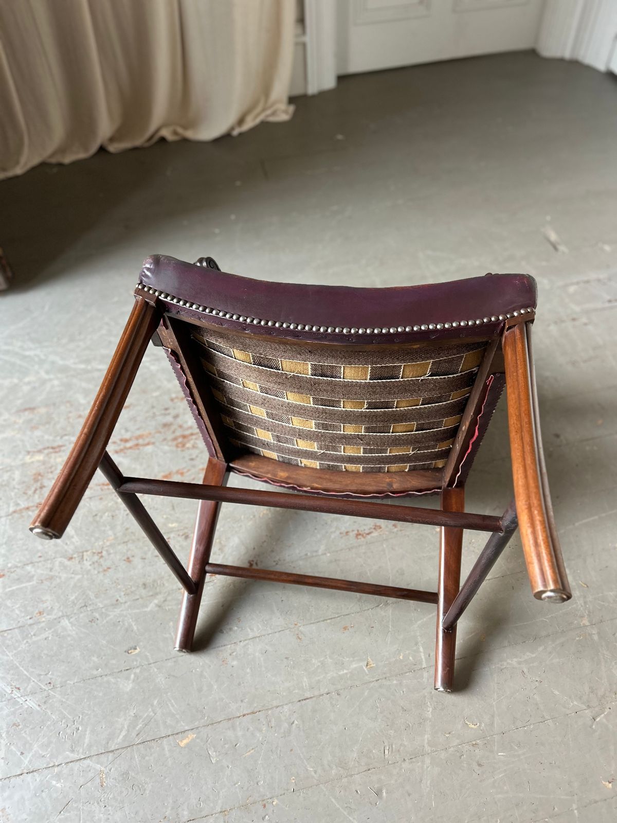 1920s Scottish Cockpen Library Chair photo vintage
