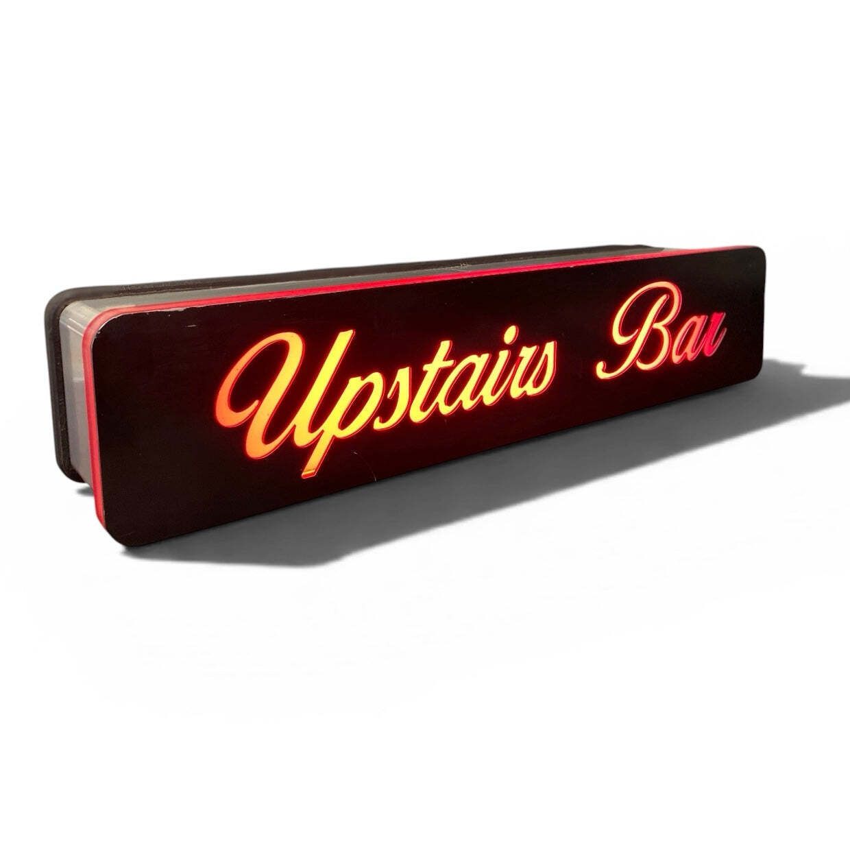 Illuminated Upstairs Bar Sign Led