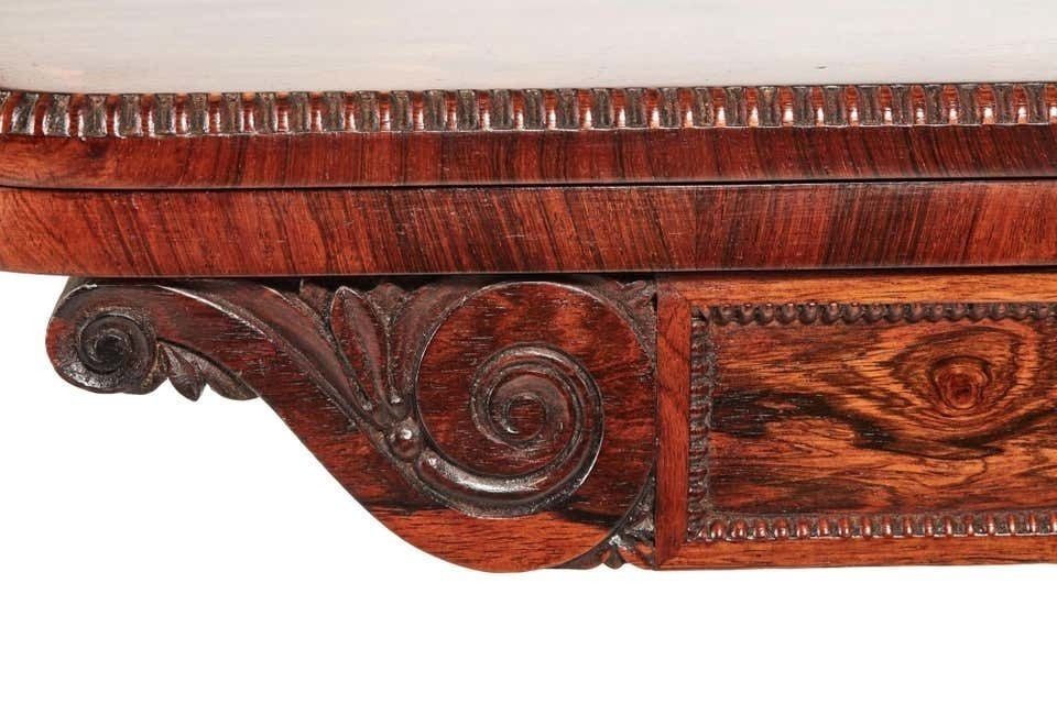 Antique Early 19th Century William IV Rosewood Card Table photo 2175.0