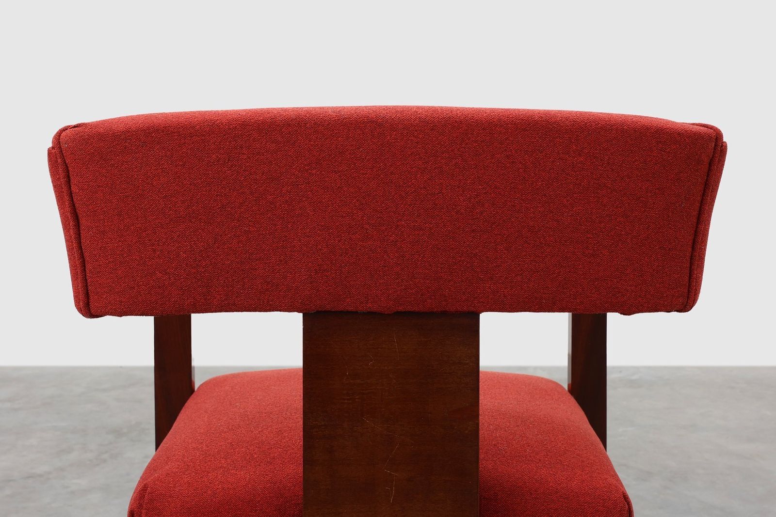 photo furniture Red Art Deco Chairs, Belgium, 1920, Set Of 2