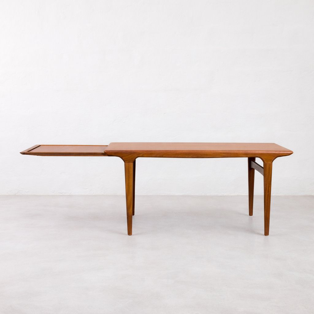 Dining Table With Extension Leaf, Johannes Andersen, Uldum Møbelfabrik photo 2461.0