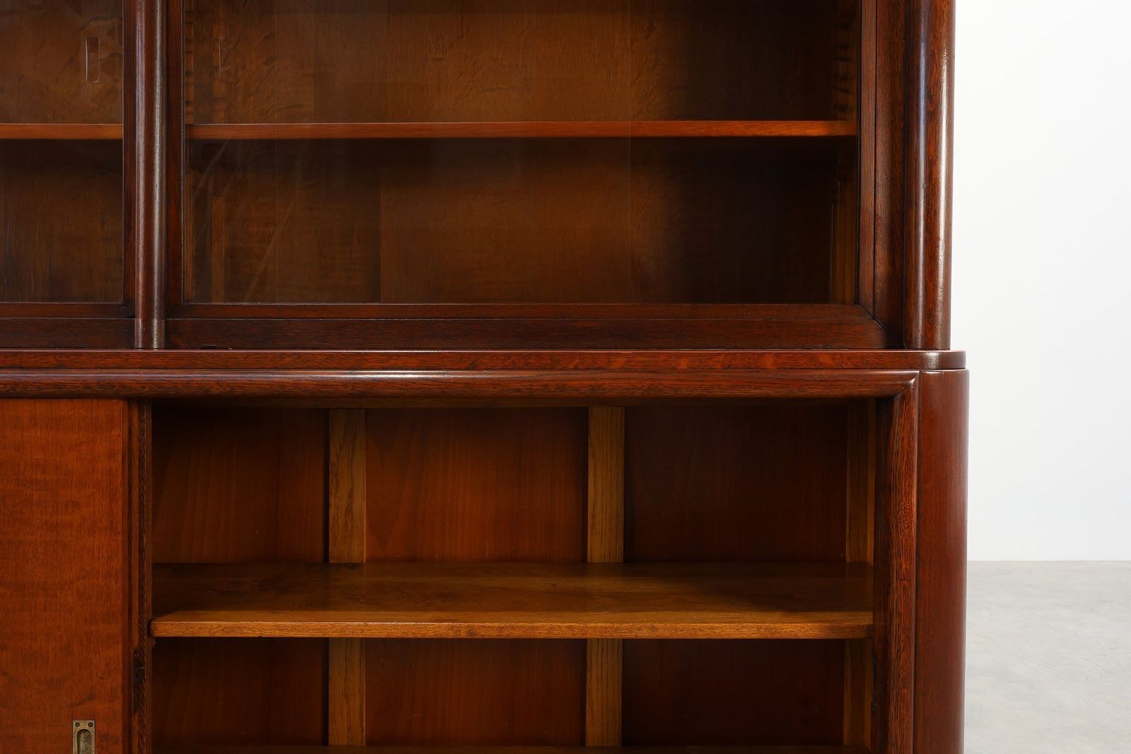 Large Art Deco Apothecary Cabinet Attributed To De Coene, Belgium, 1920s photo Furniture