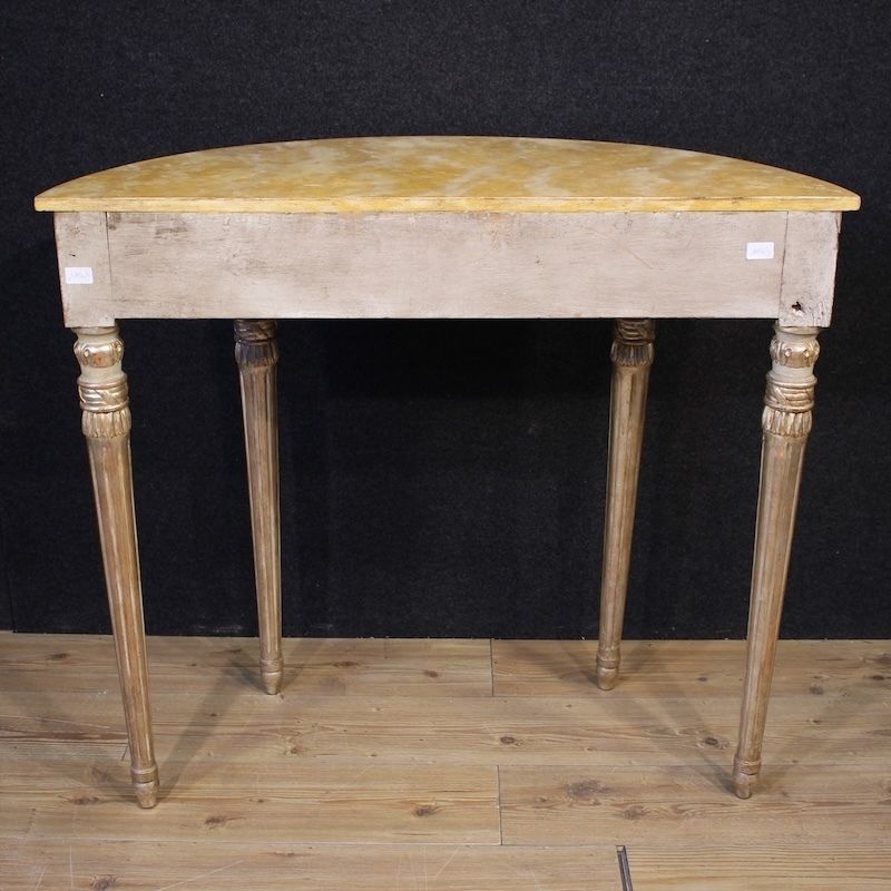 20th Century Italian Lacquered Louis XVI Style Console photo buy