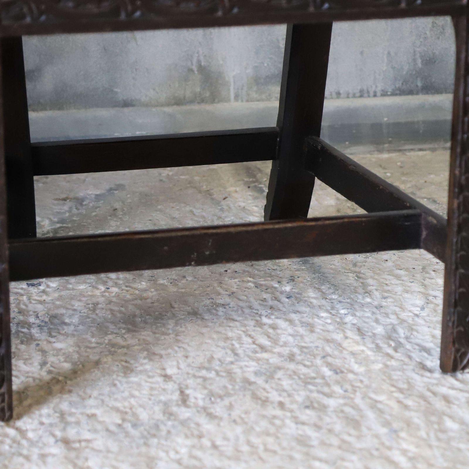Scottish Carved Oak Side Chairs Upholstered In Zoffany Fabric 1780 1810 photo buy
