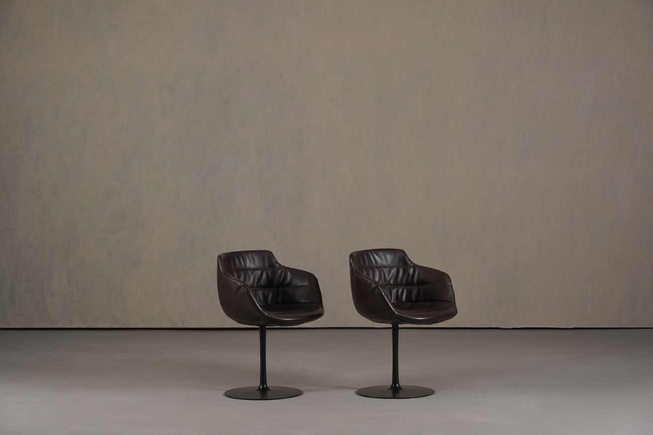 Flow Armchairs By Jean Marie Massaud For Mdf Italy 2000s Set Of 2