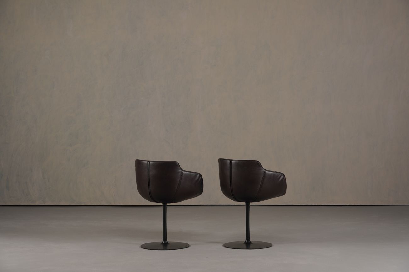 Flow Armchairs By Jean Marie Massaud For Mdf Italy 2000s Set Of 2 photo Furniture