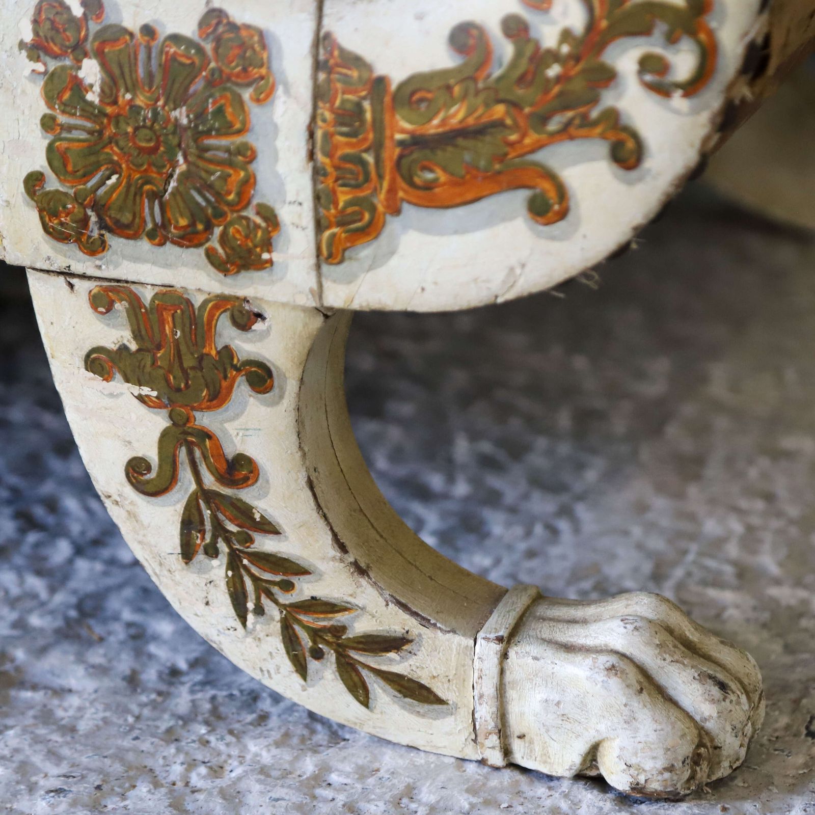 Original Condition 19th Century French Sofa Or Chaise   Lion Paw Feet, Restoration Piece photo buy