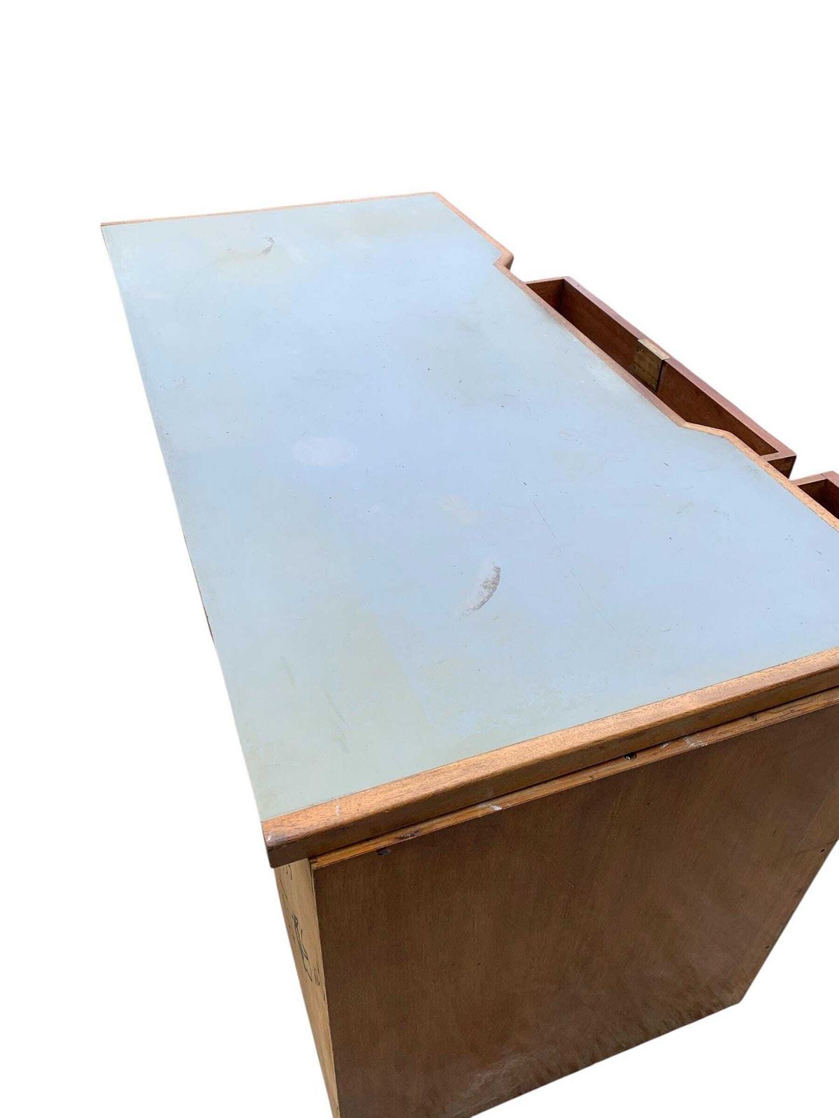 Art Deco Teak Parliamentary Desk Hobbs & Co photo Furniture
