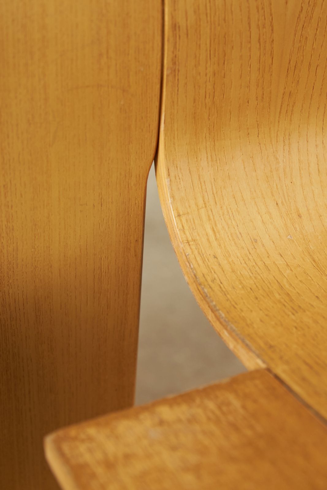 Set Of 4 Bentwood Strip Chairs By Gijs Bakker For Castelijn photo buy