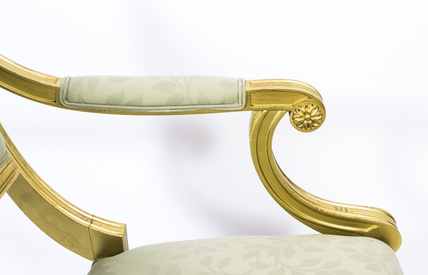 photo furniture Regency Revival Giltwood Armchair 20th C