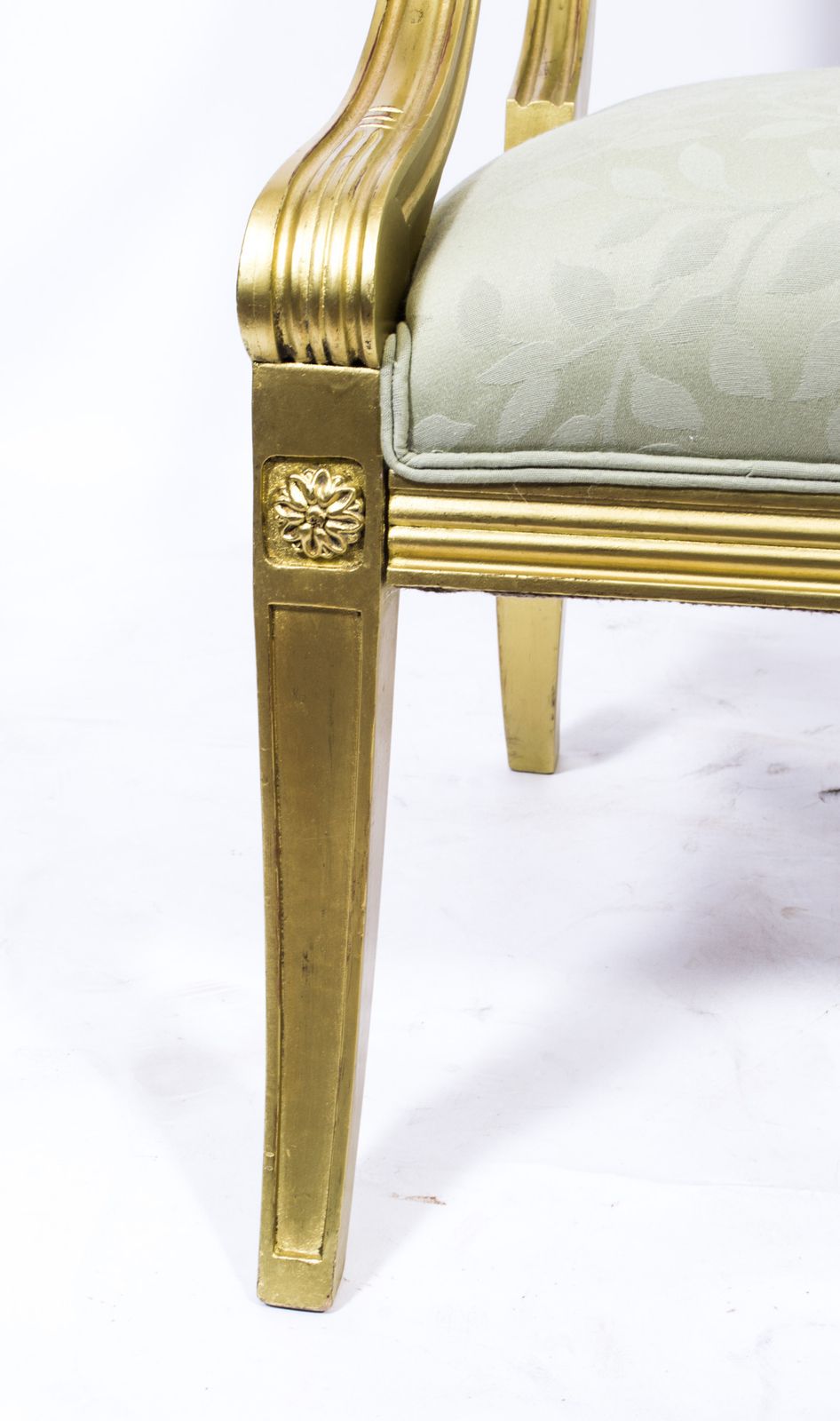 photo vinterior Regency Revival Giltwood Armchair 20th C