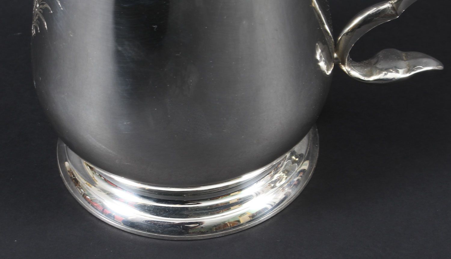 225.0 Vintage Benjamin Franklin Silver Plated Tankard" By Franklin Mint 1978 photo