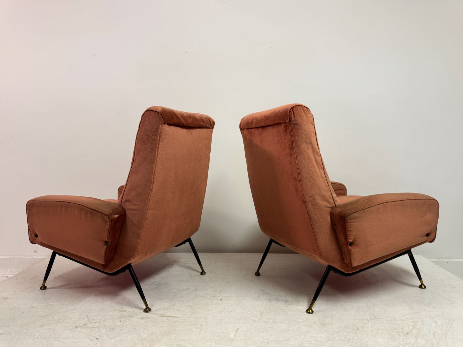 photo for sale Pair Of 1960s Italian Armchairs