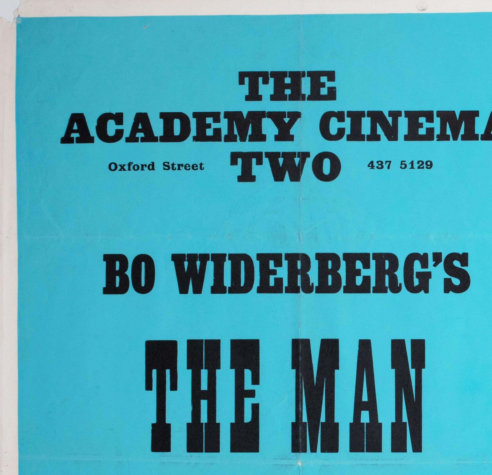 The Man On The Roof 1976 London Uk Quad Film Movie Poster, Strausfeld. photo for sale