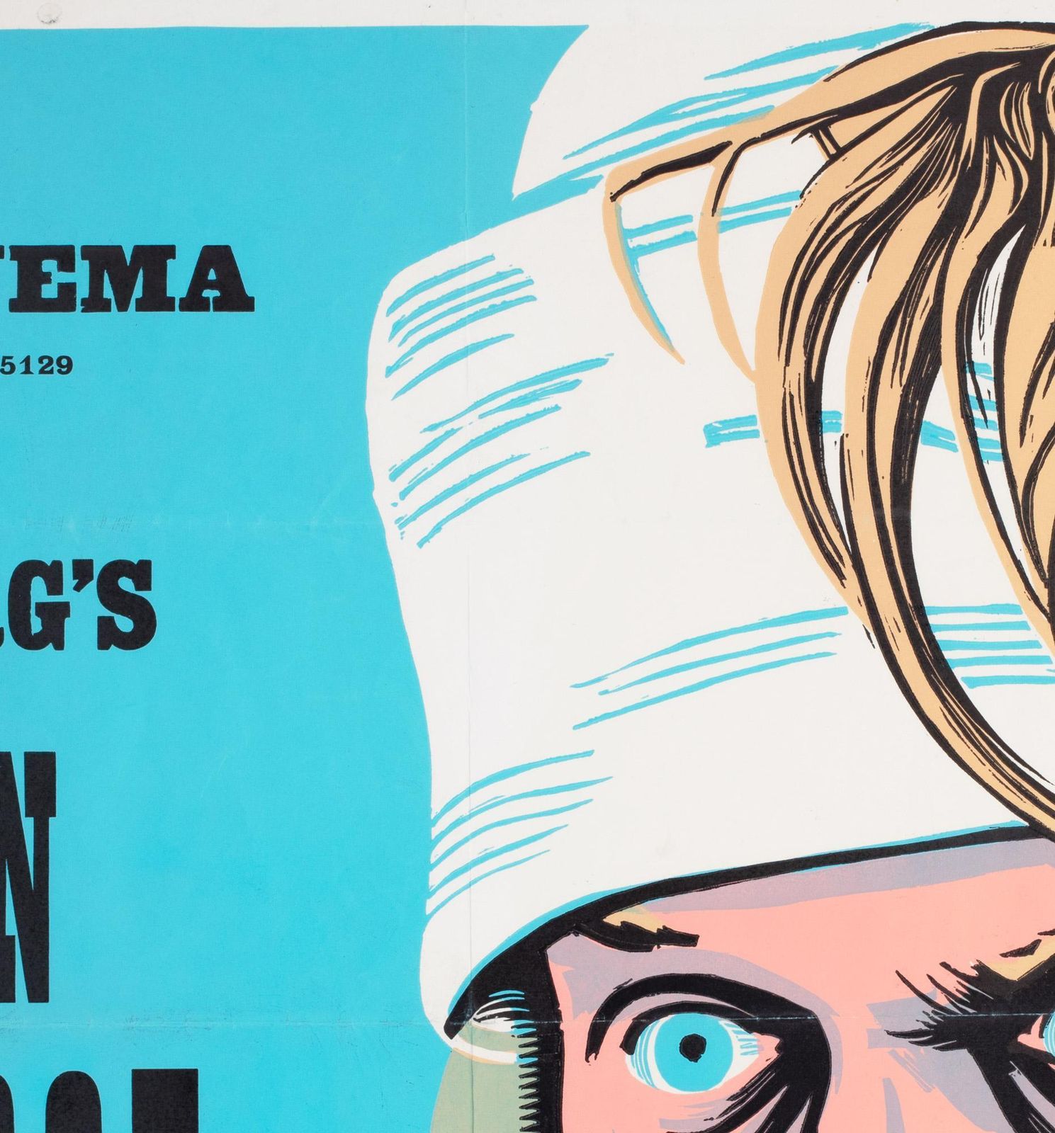 The Man On The Roof 1976 London Uk Quad Film Movie Poster, Strausfeld. photo Art