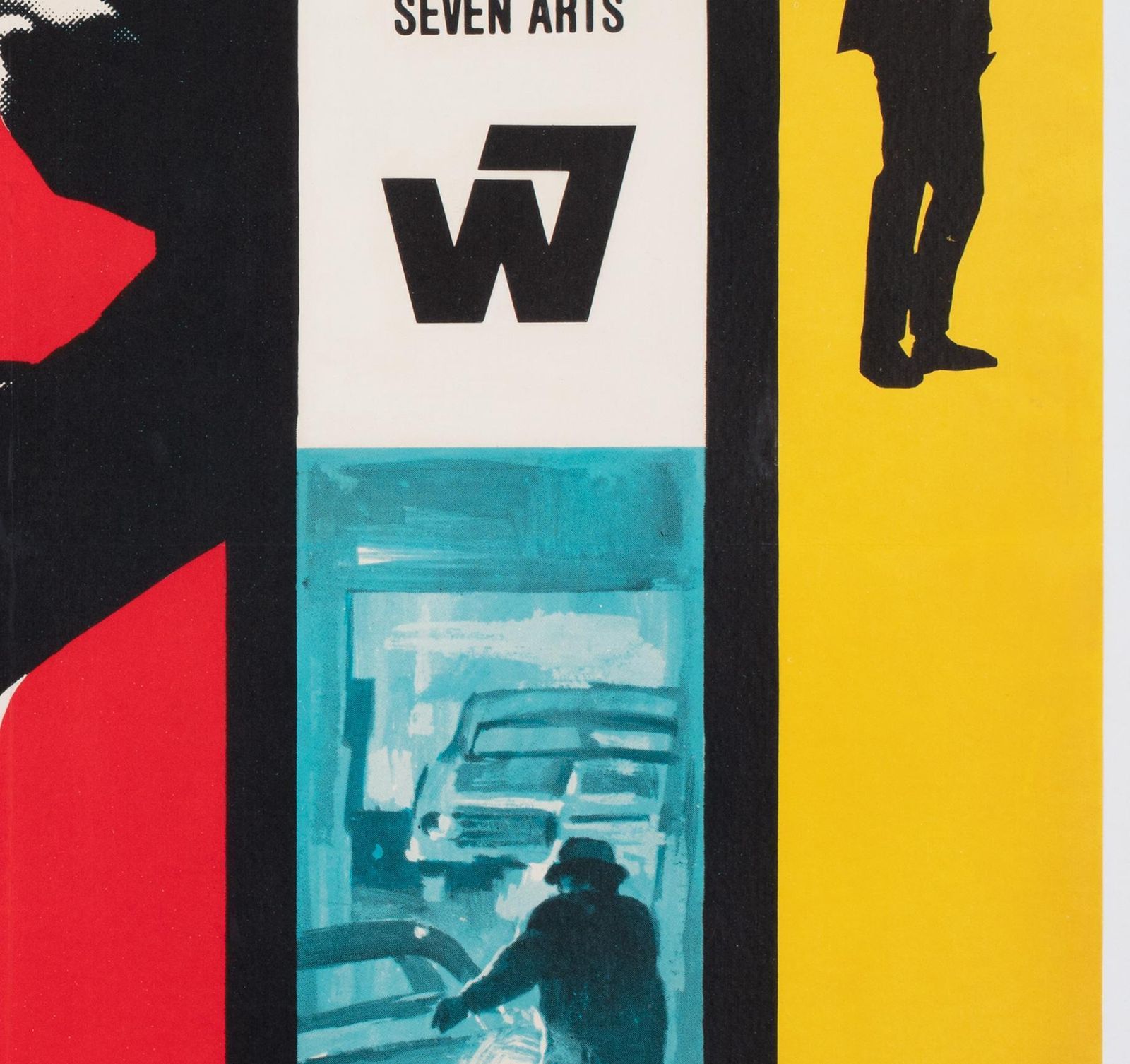 Affiche de cinéma espagnole Bullitt 1969, Steve McQueen, marouflée sur toile de lin. photo vinterior
