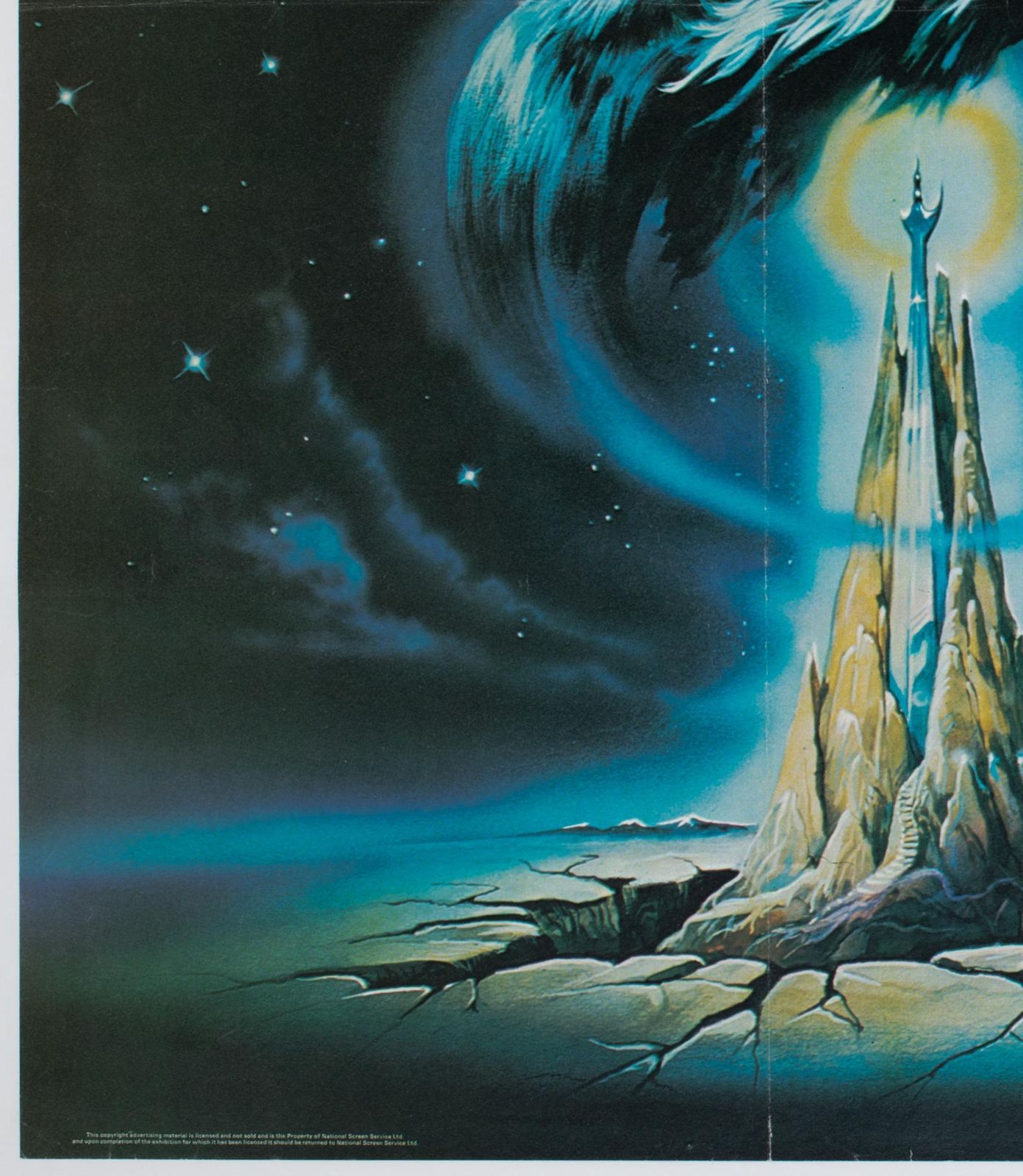 Affiche de cinéma The Never Ending Story, UK Quad, 1985, Casaro. photo vinterior