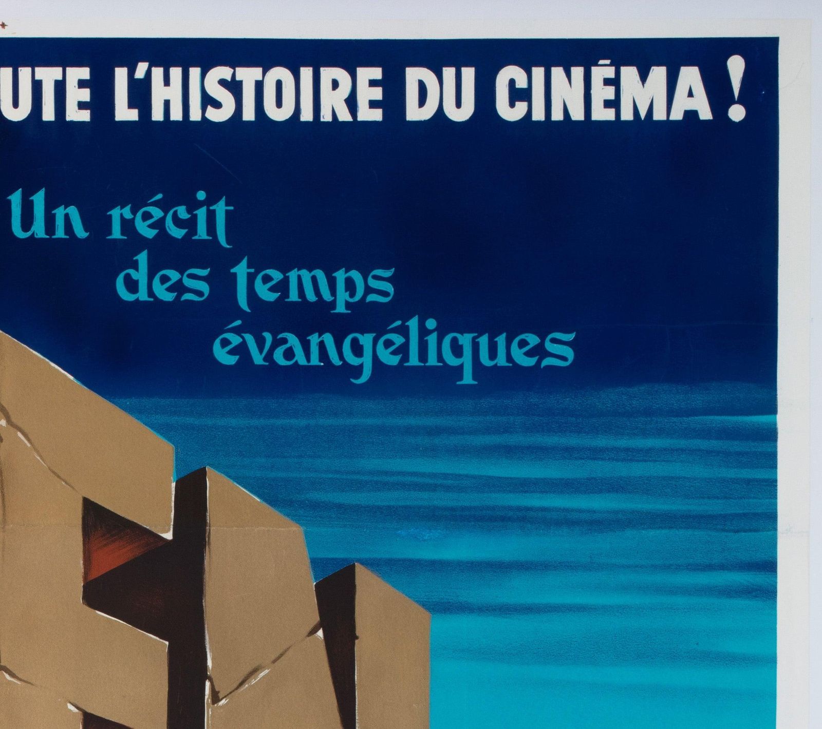 Ben Hur 1960 French Grande Style B Film Poster photo Art