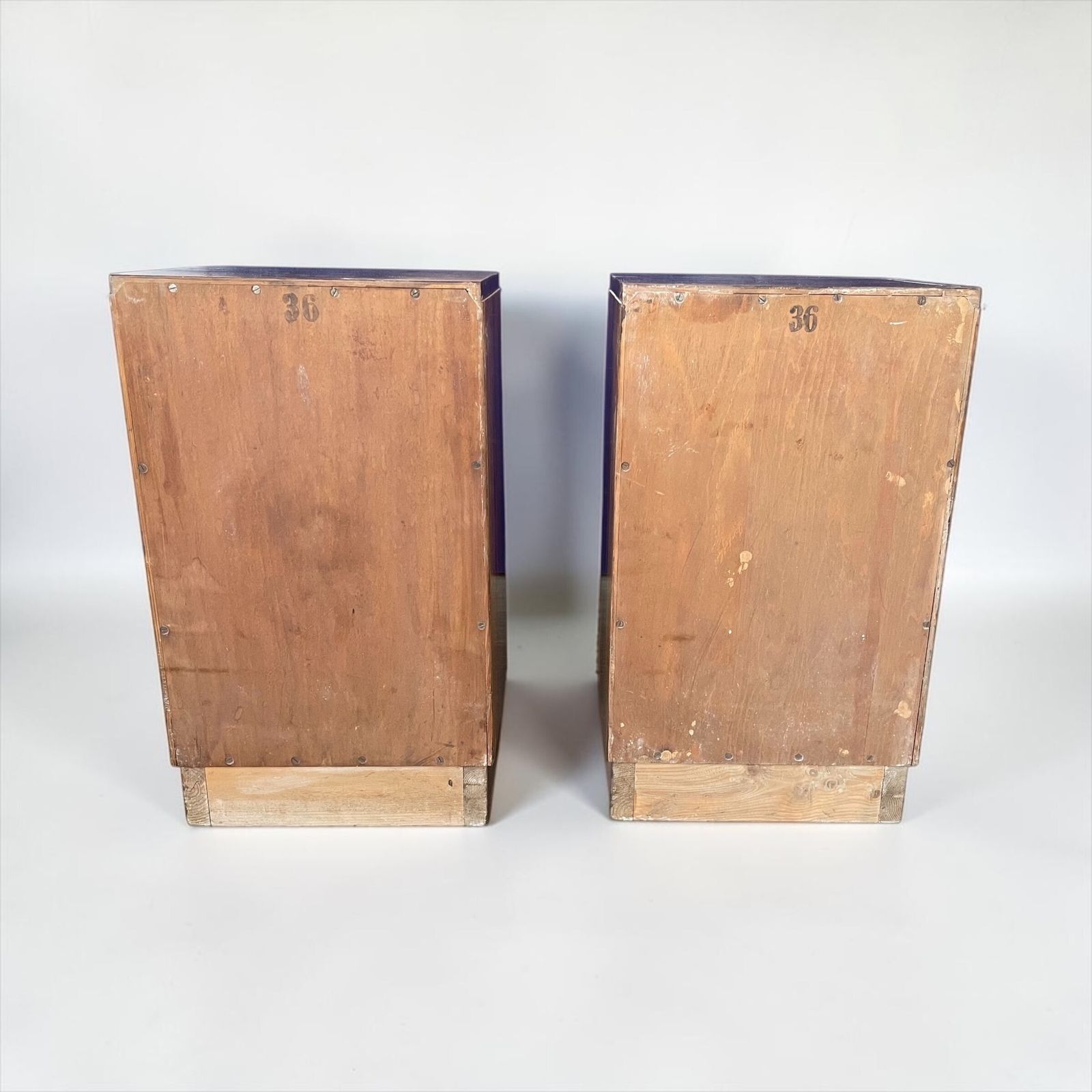 A Pair Of Art Deco Bedside Cabinets photo vintage