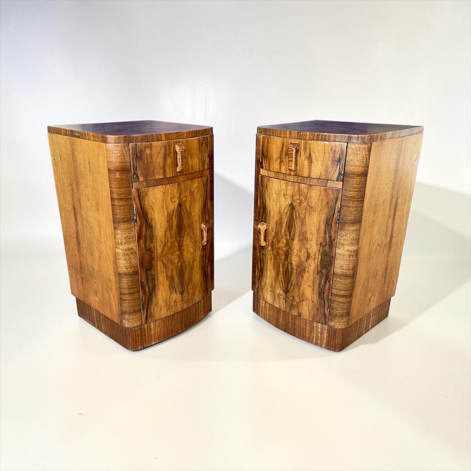 photo furniture A Pair Of Art Deco Bedside Cabinets