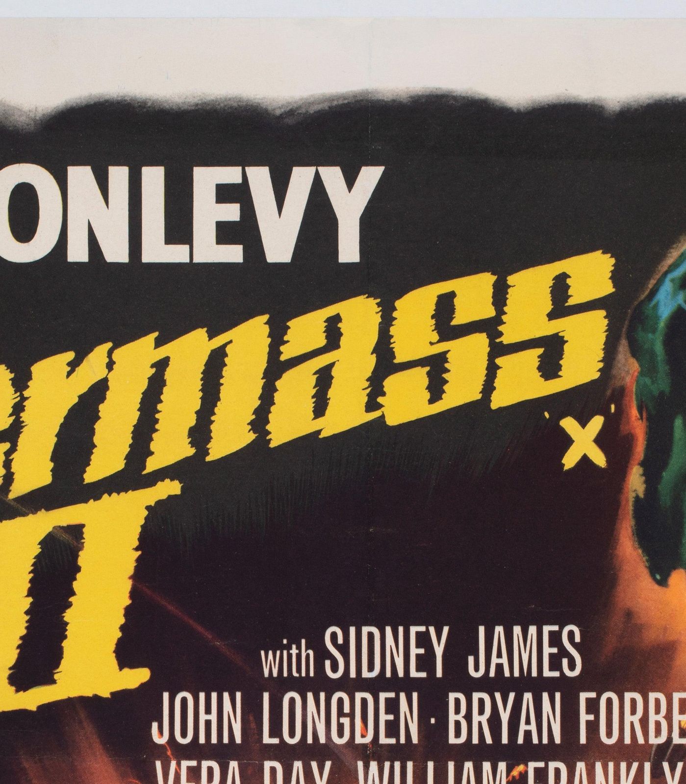 Quatermass II 1957 Uk Quad Film Poster photo Art