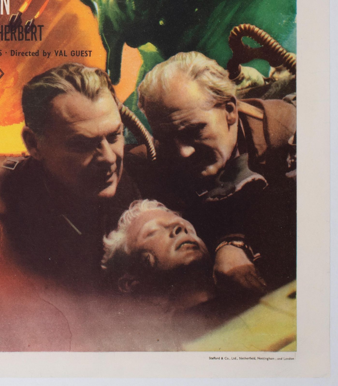 Quatermass II 1957 Uk Quad Film Poster photo vintage