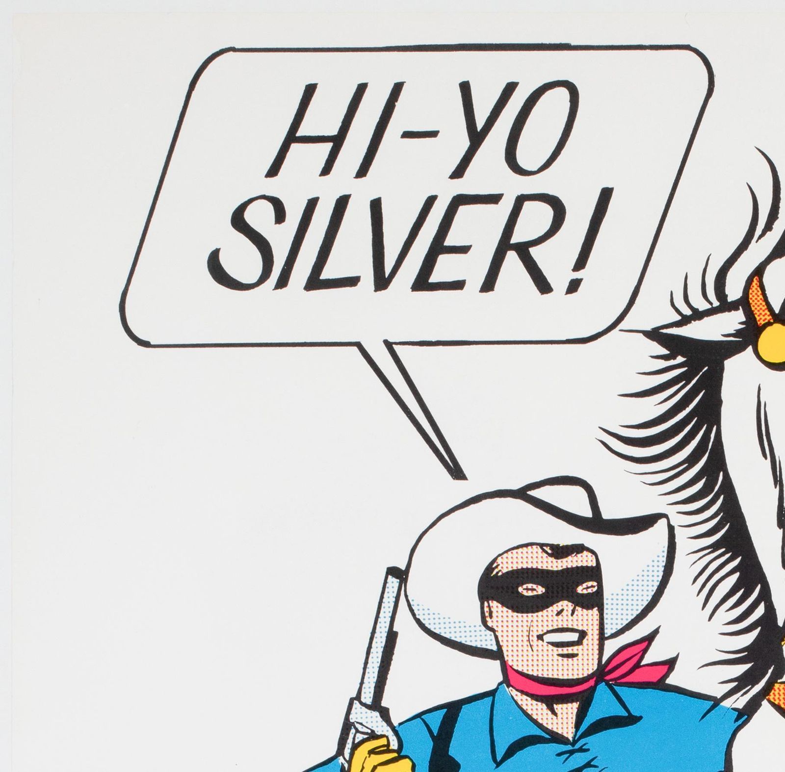 Original Vintage Hi Yo Silver The Lone Ranger, Us Poster, 1966. photo for sale