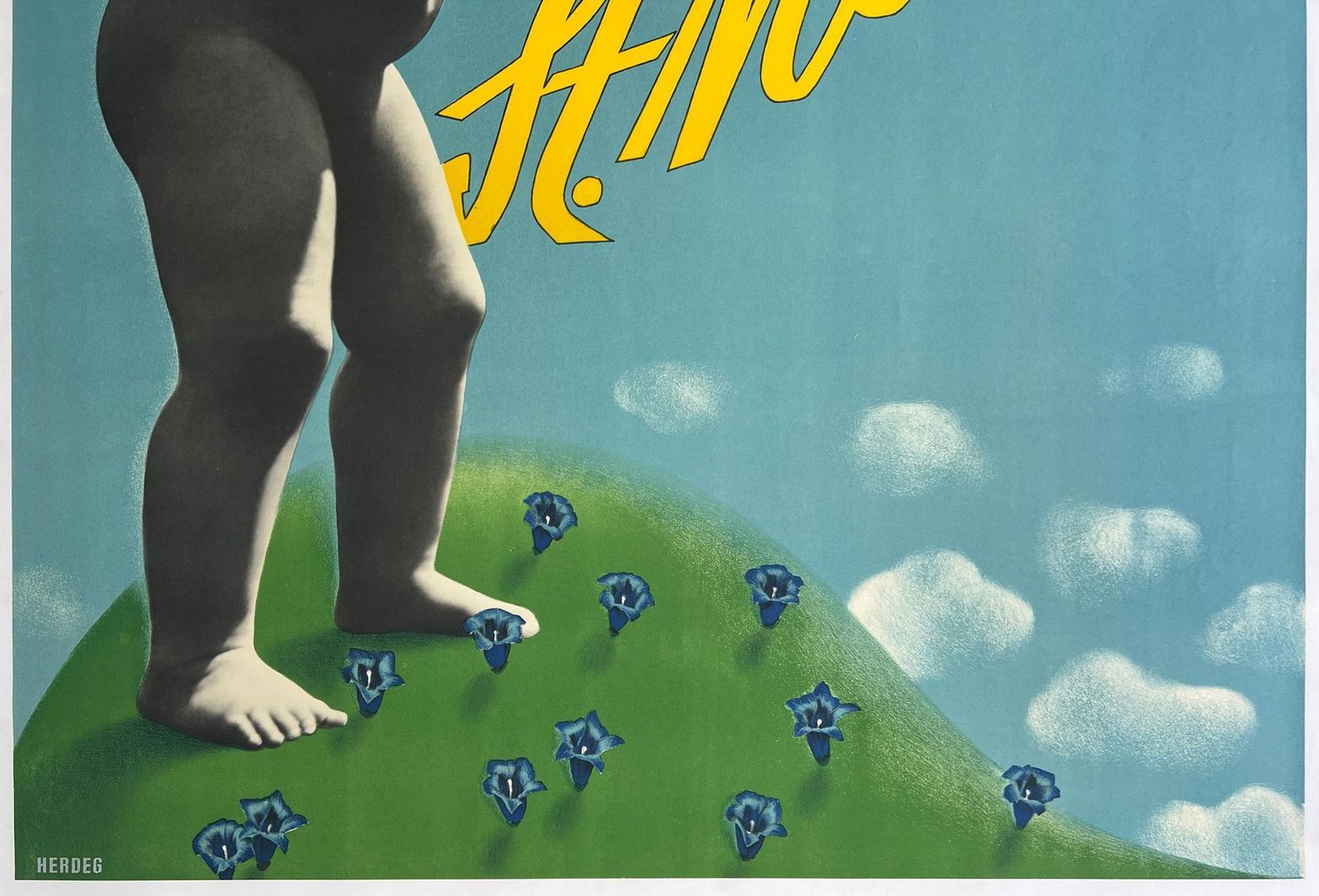Original 1930s Swiss Travel Poster, Walter Herdeg And Alb Steiner. photo 1912.0